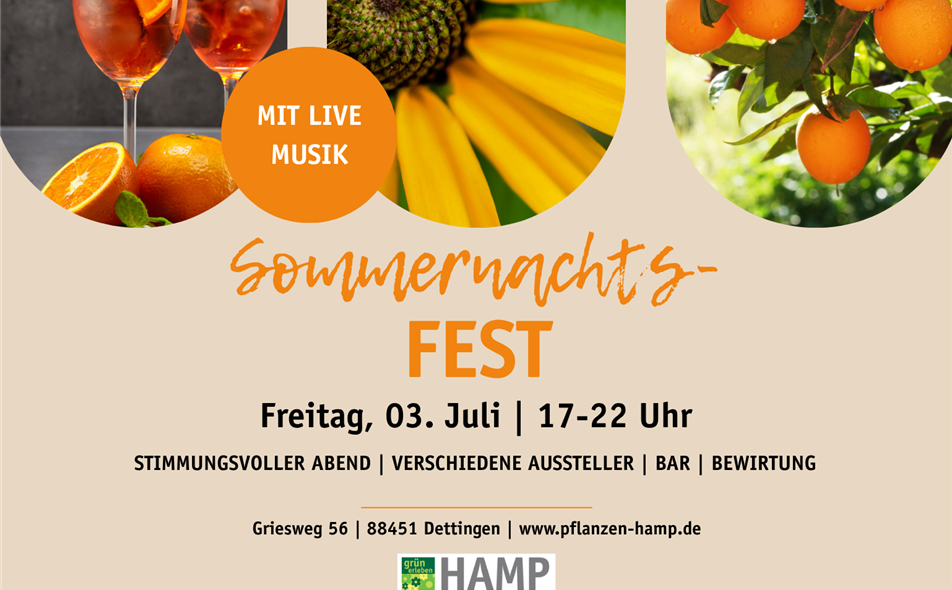 Feier mit uns - Sommernachts-Fest